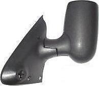 Ford Transit 00-06 manual black passenger short arm wing mirror complete