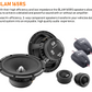 Skoda Octavia 1U 98 - 05 BLAM complete speaker upgrade fitting kit 165mm (6.5")