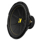 Kicker COMPC 15" SINGLE VOICE COIL SUBWOOFER - 4 OHM 600W RMS