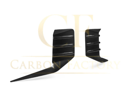 BMW G87 M2 M Performance Style Pre-Preg Carbon Fibre Rear Bumper Trims 2023-