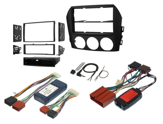 InCarTec FK-262-BOSE Mazda MX5 2006 - 2009 Single Double Din Stereo Fitting Kit