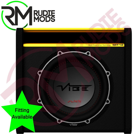 VIBE SLICK 12 Passive Bass Enclosure SLICKMIT12-V3 Car Sub