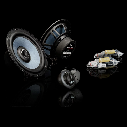 GLADEN M-LINE M 165 G2 2-WAY CAR COMPONENT SPEAKER SYSTEM