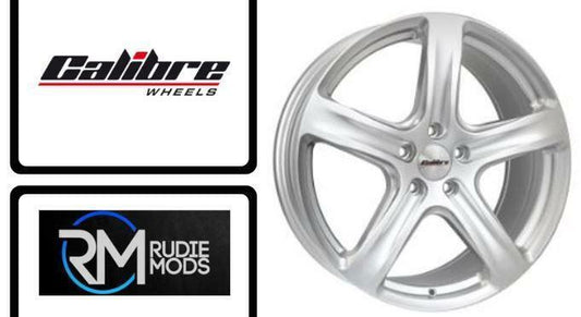 Calibre Tourer 18" Alloys to Fit VW Transporter T5 10-15 in Silver Custom Made