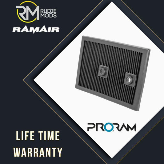 RAMAIR PRORAM Uprated Panel Air Filter for AUDI S3 1.8 20V TURBO 210/225BHP 8L