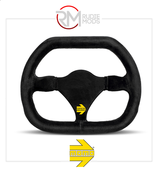 Official MOMO MOD.29 STEERING WHEEL - BLACK SUEDE Ø270mm M11150292721L