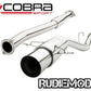 Cobra Sport fits Impreza Turbo 93-00 Cat Back System Round Silencer Res 2.5"