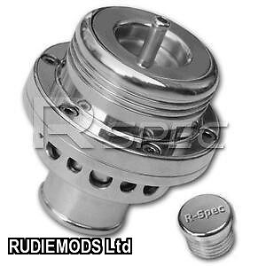 R-SPEC Twin Piston Alloy Dump Valve BOV 34mm inlet size inc blanking plug
