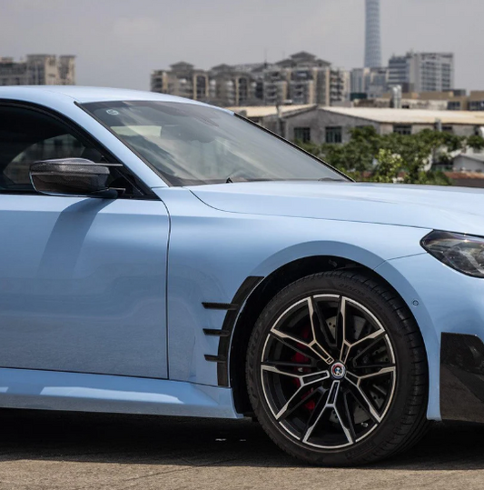BMW G87 M2 M Performance Style Pre-Preg Carbon Fibre Front Arch Trims 23-Present