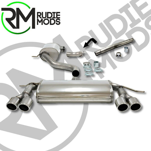 Jetex Exhaust Audi A3 (8P) Diesel Turbo 2003+ Half System