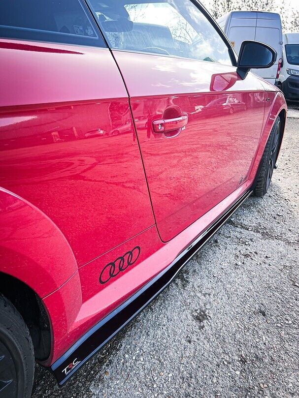 TRC Audi TT MK3 S-Line Side Skirt Splitters