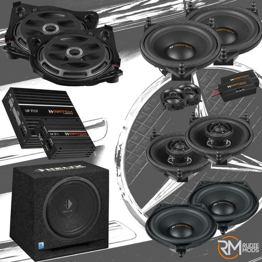 Rudiemods MATCH Stage 3 Speaker Upgrade System For MERCEDES C Class S205 2016-