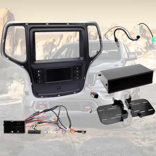 Jeep Grand Cherokee 2014 - 2021 Double Din Fitting Kit
