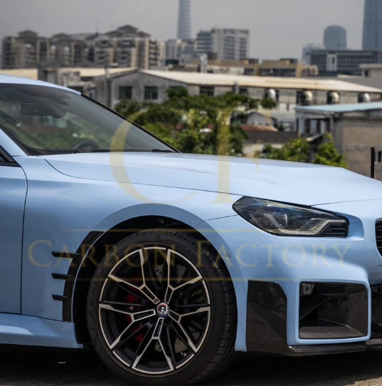 BMW G87 M2 M Performance Style Pre-Preg Carbon Fibre Front Arch Trims 23-Present