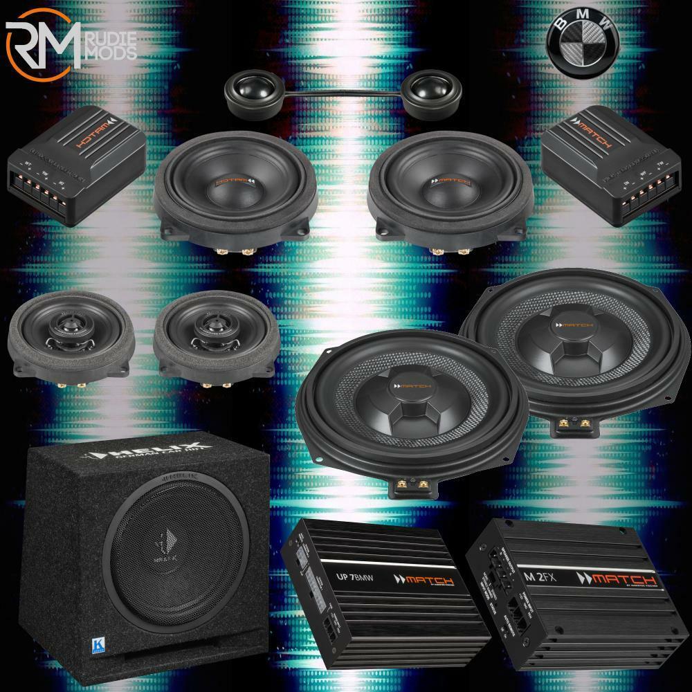 Rudiemods MATCH Stage 3 DSP Speaker Upgrade For BMW X1 F48 SUV HIFI System