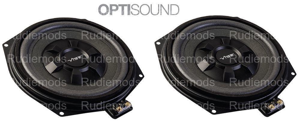 Vibe Optisound BMW 1 Series F40 Car Audio Underseat Subwoofers Upgrade