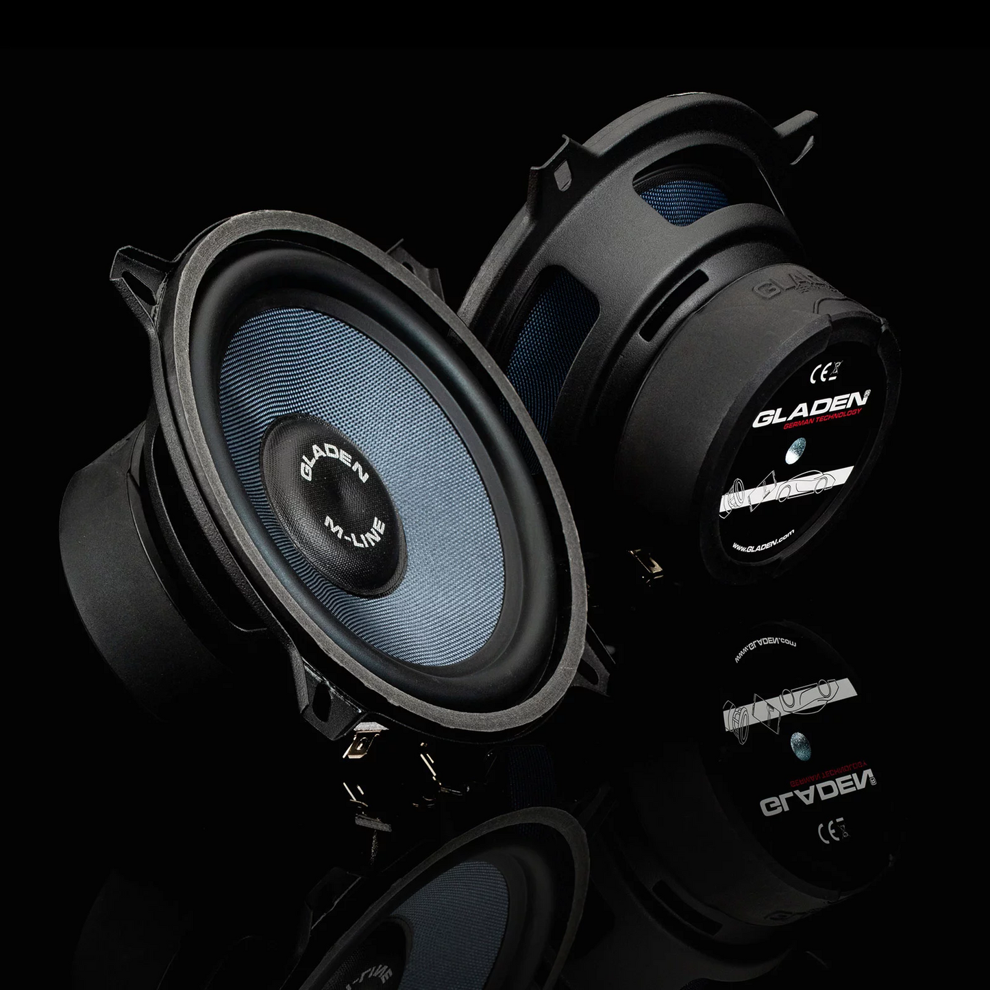 GLADEN M-LINE M 130 G2 2-WAY CAR COMPONENT SPEAKER SYSTEM
