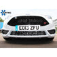 AIRTEC Ford Fiesta Mk7 ST180 Uprated Front Mount Intercooler BLACK
