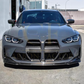 M STYLE CARBON FIBRE FRONT SPLITTER FOR BMW G80 M3 G82 G83 M4 2021-PRESENT