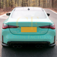 BMW G80 M3 G82 G83 M4 M Performance Style Gloss Black Rear Diffuser 21-Present