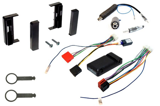 Audi TT (8N) (1998-2006) Single DIN fitting kit with CANbus ignition (AMPLIFIED)
