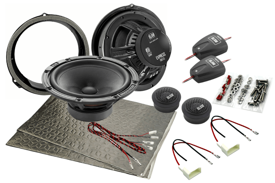 Ford EcoSport BLAM RELAX 165ES Front Door Component Speaker Upgrade