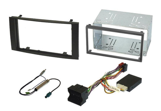 InCarTec FK-716-SWC Volkswagen Touareg 2003 - 2009 Double Din Stereo Fitting Kit