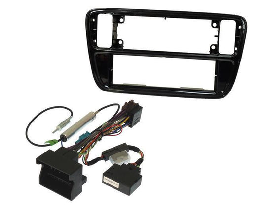 InCarTec FK-389 Volkswagen Up! 2012 On Single Din Car Stereo Fitting Kit