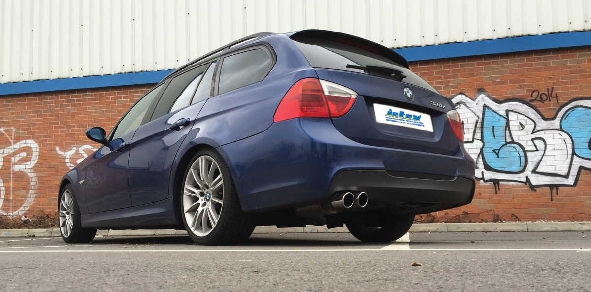 Jetex Exhaust for BMW 318D E90 2005-2012 Back Box