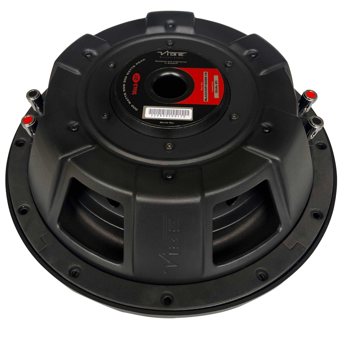 VIBE BLACKAIR10D2S-V2 – 10" SLIMLINE CAR SUBWOOFER 300W RMS