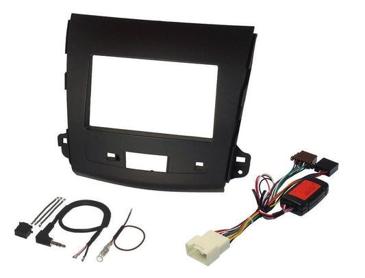 InCarTec FK-325 Mitsubishi Outlander 07-13 Double Din Car Stereo Fitting Kit
