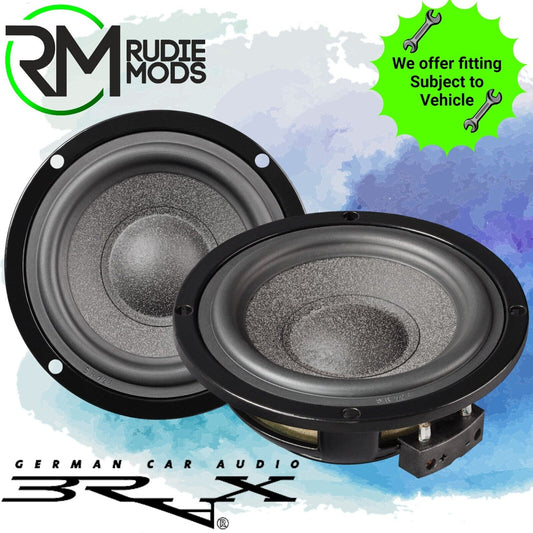 BRAX MATRIX ML3 Midrange Speakers 100W RMS Microsphere Ceramic Car Speakers