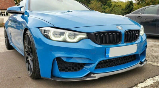 BMW M3 Carbon Fibre Front Splitter M Performance Style Carbon Factory