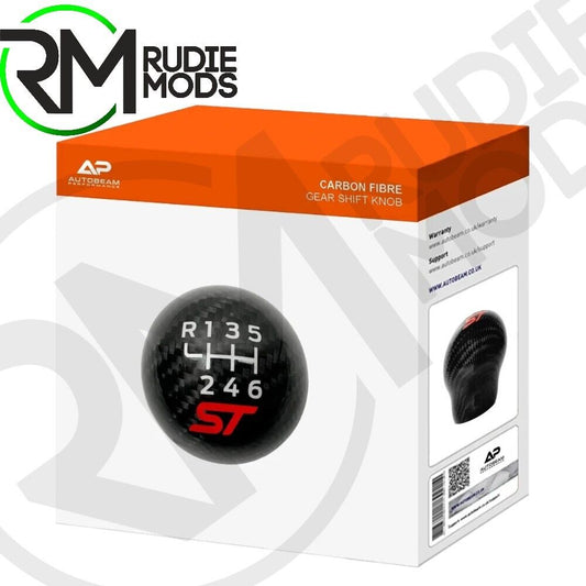 Ford Fiesta MK7 Carbon Fibre Gear Shift Knob by Autobeam