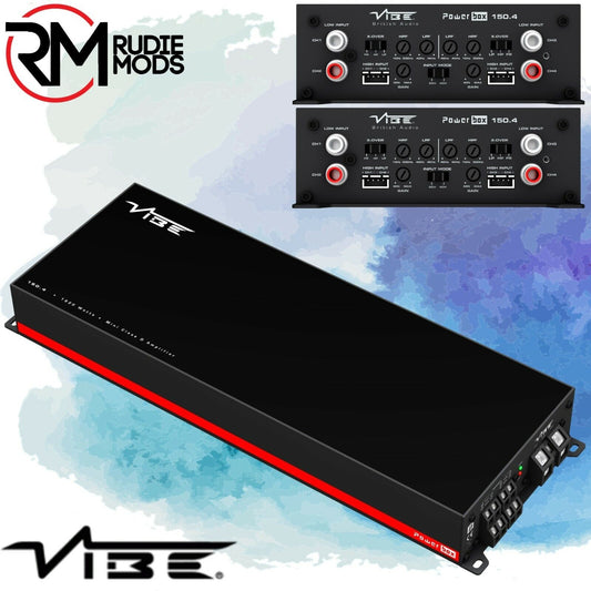 Vibe POWERBOX150.4M-V0 Class D Amplifier 4x150w