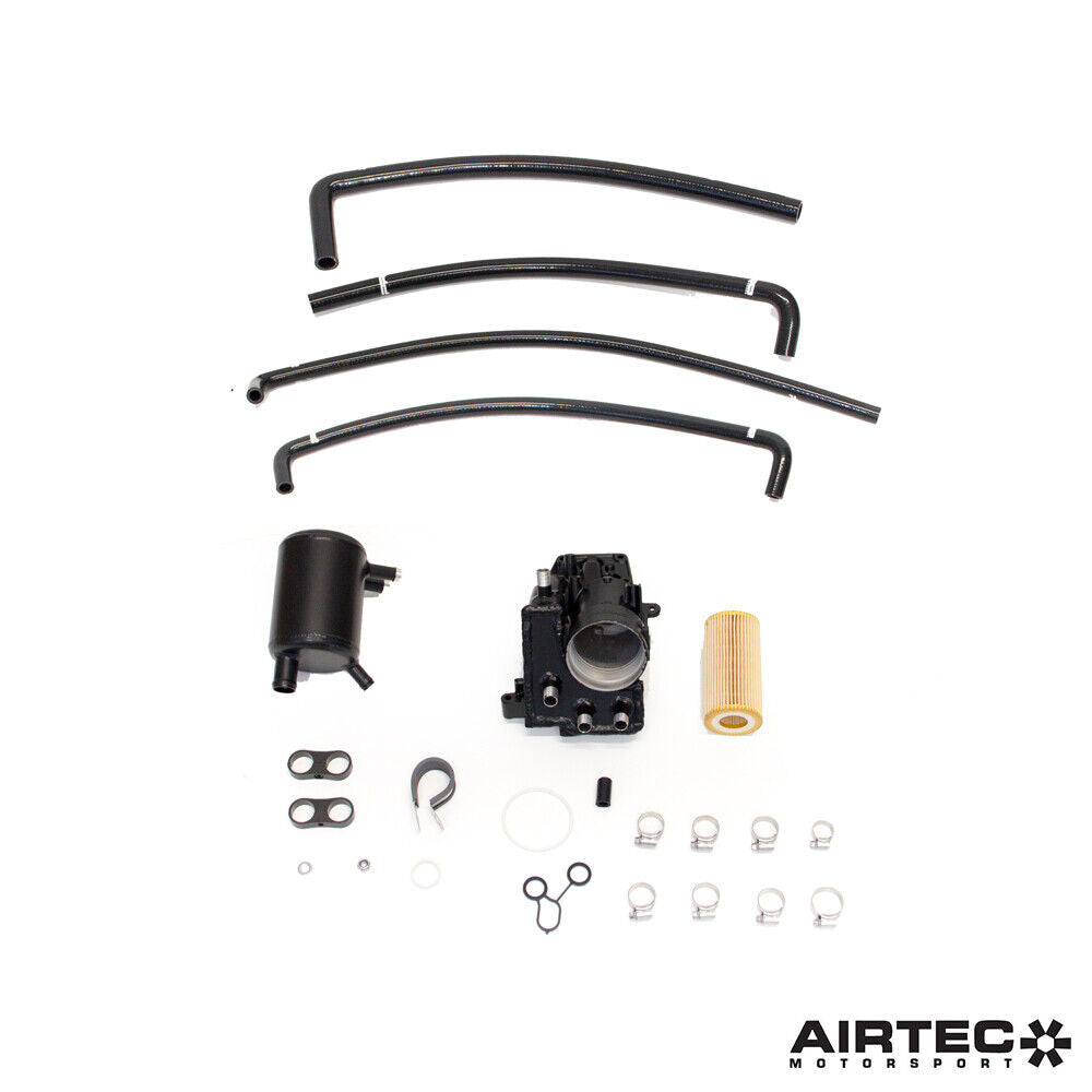 FORD FOCUS MK2 ST & RS AIRTEC MOTORSPORT TWO-PIECE OIL BREATHER SYSTEM
