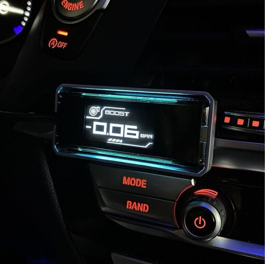 R-Spec Shadow D-METER-2 Multi OBD2 Display Gauge