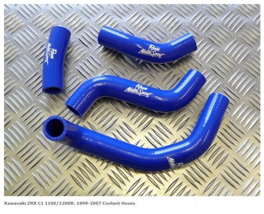 Kawasaki ZRX C1 1100 99-00 Coolant Silicone Hose Kit Roose Motorsport 4 hoses