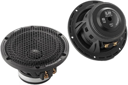 BLAM LIVE LM80 80mm (3 inch) mid-range driver speakers (PAIR) 25W RMS