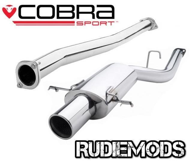 Cobra Sport fits Impreza Turbo 93-00 Cat Back System Oval Silencer Non-Res