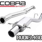 Cobra Sport fits Subaru Impreza Turbo 01-07 Cat Back Exhaust Oval Pipe Res 2.5"