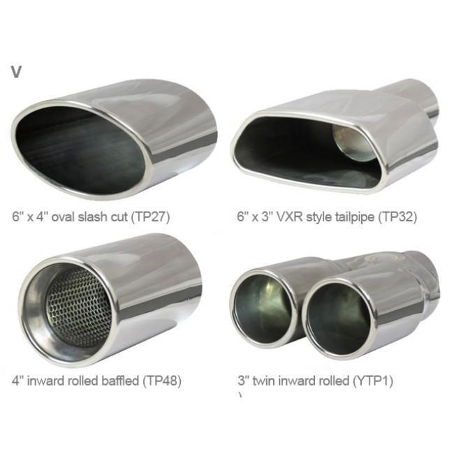 Cobra Sport MG ZR 1.4 1.8 Stainless Steel Cat Back Exhaust System Non-Resonated