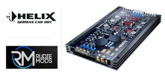 Helix H 400X 4 Channel Class D Car HiFi Subwoofer Amplifier Powerful Amplifier
