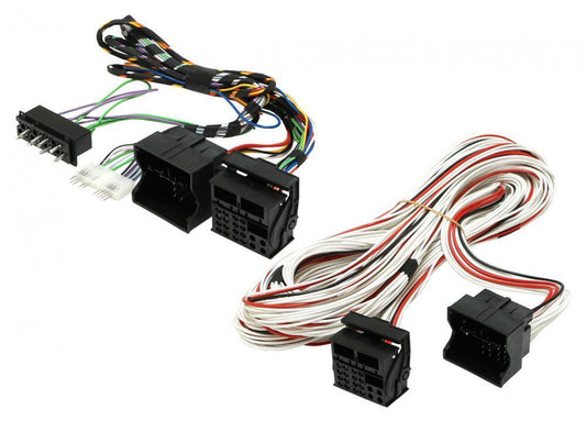 BMW X5 E53 00-06 radio fitting and amplifier bypass cable for cars with DSP amp