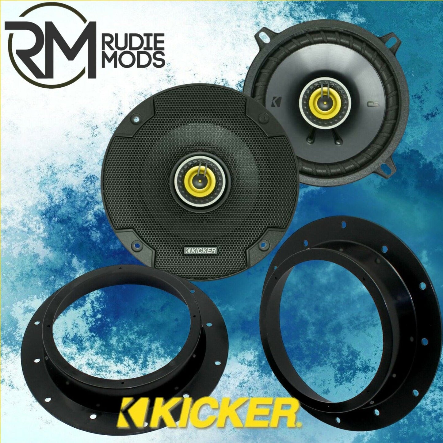 VW Jetta 2005 - 2011 Kicker 17cm Front Door Speaker Upgrade Kit