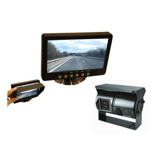 Parksafe PS026C09B Car Van 7" Parking Monitor Dual CCD Reversing Camera