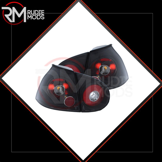 New Trupart VW Golf  Mk5 all models Performance Rear Lamps Black PRL9085
