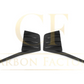 BMW G87 M2 M Performance Style Pre-Preg Carbon Fibre Rear Bumper Trims 2023-