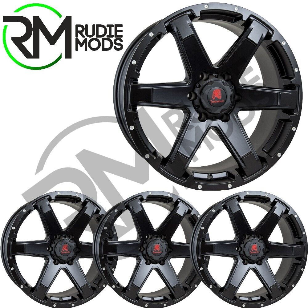 TOMAHAWK - CHINOOK 20" Alloy Wheel Set for Nissan Navara