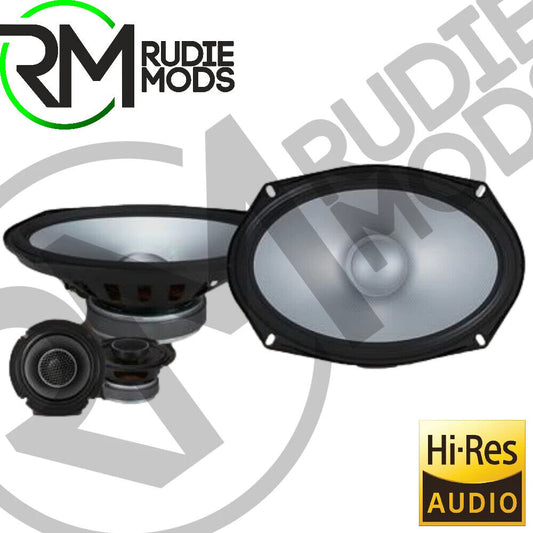 Alpine 2-Way 6x9" Speaker Set S2-S69C 85W RMS Hi-Res Certified